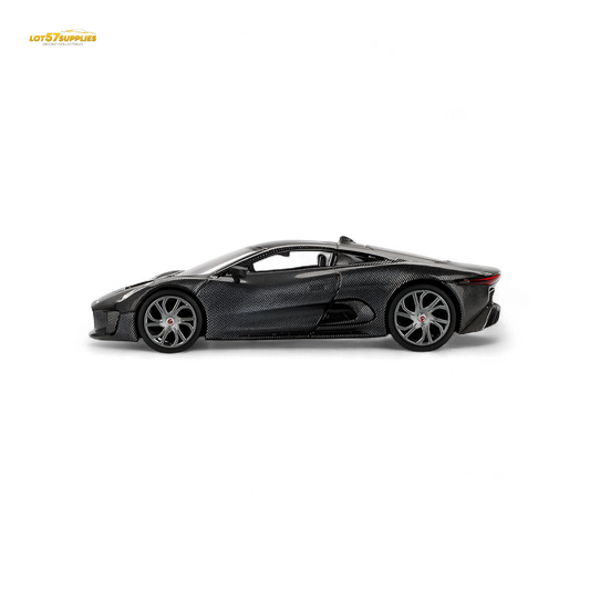 Mini GT Jaguar C-X75 Test Car Carbon Fiber 1:64