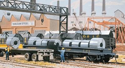 Walthers Cornerstone 1499 HO Steel Coil Load Kit 12-Pack