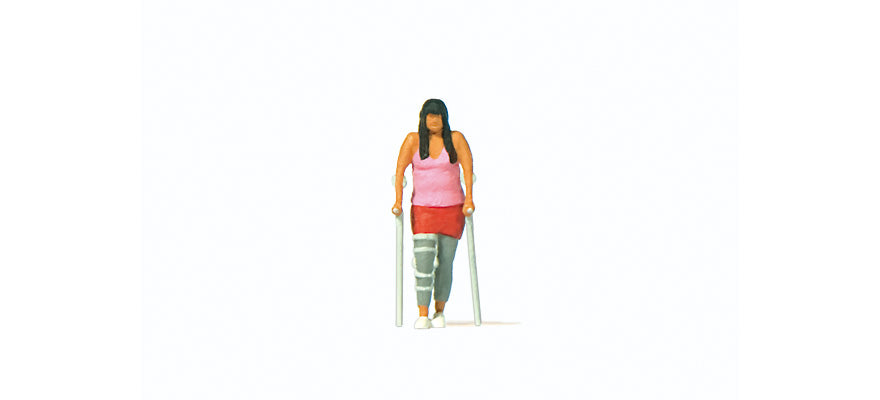 Preiser 28216 HO Scale Broken Leg Figure