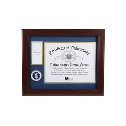 U.S. Air Force Medallion 8-Inch by 10-Inch Certificate and Medal Frame