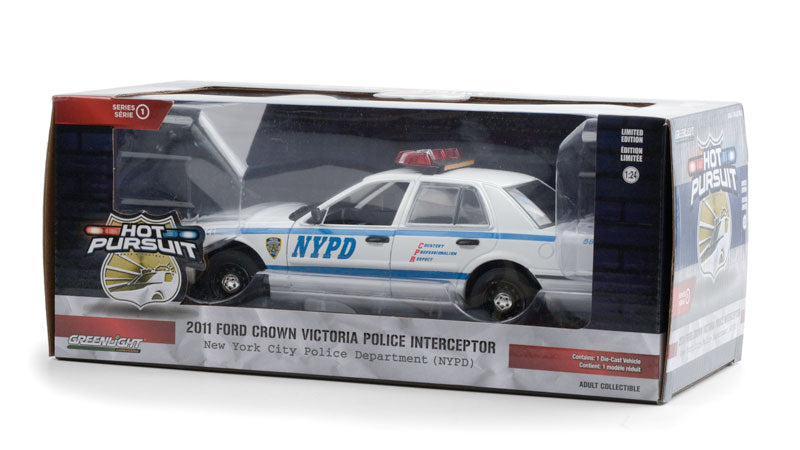Greenlight 85513 1/24 2011 Ford Crown Victoria Police, NYPD