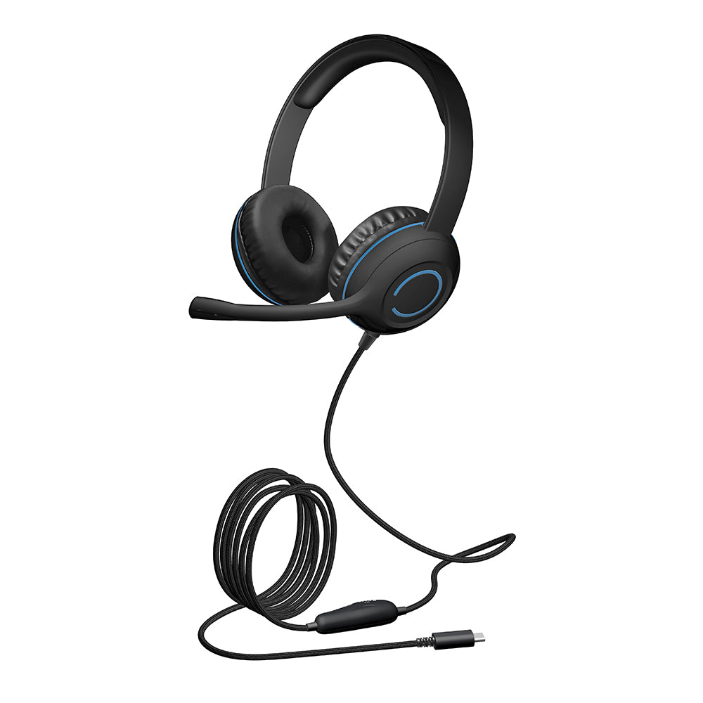 Cyber Acoustics - USB-C Stereo Headset by Level Up Desks