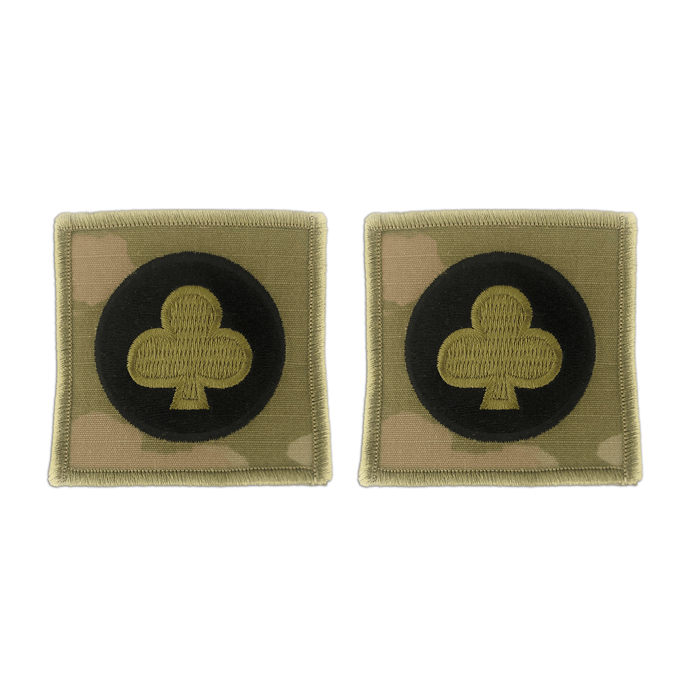 Club With ROTC 2nd LT Dot OCP Helmet Patch