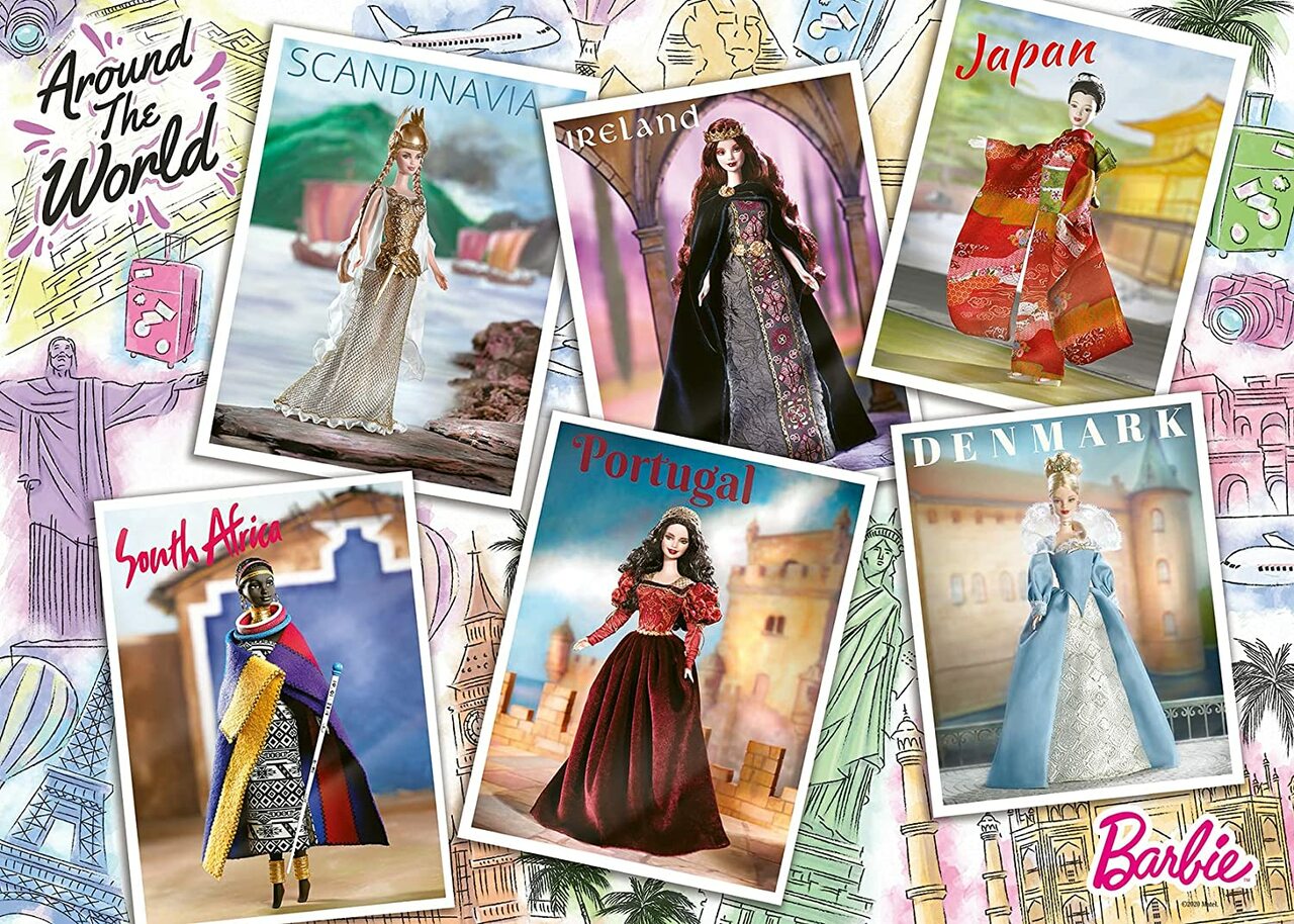 Puzzle: Barbie - Barbie Around the World