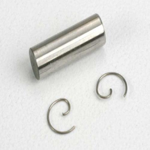 Traxxas 5231 Wrist Pin/Wrist Pin Clips TRX 2.5 (2)