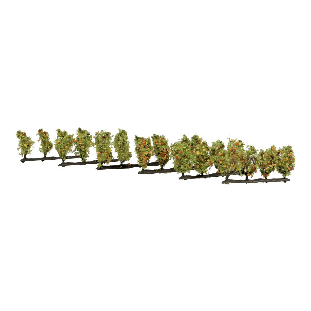 Noch 21537 All Scale Apple Trees -- 13/16" 2cm Tall pkg(24)