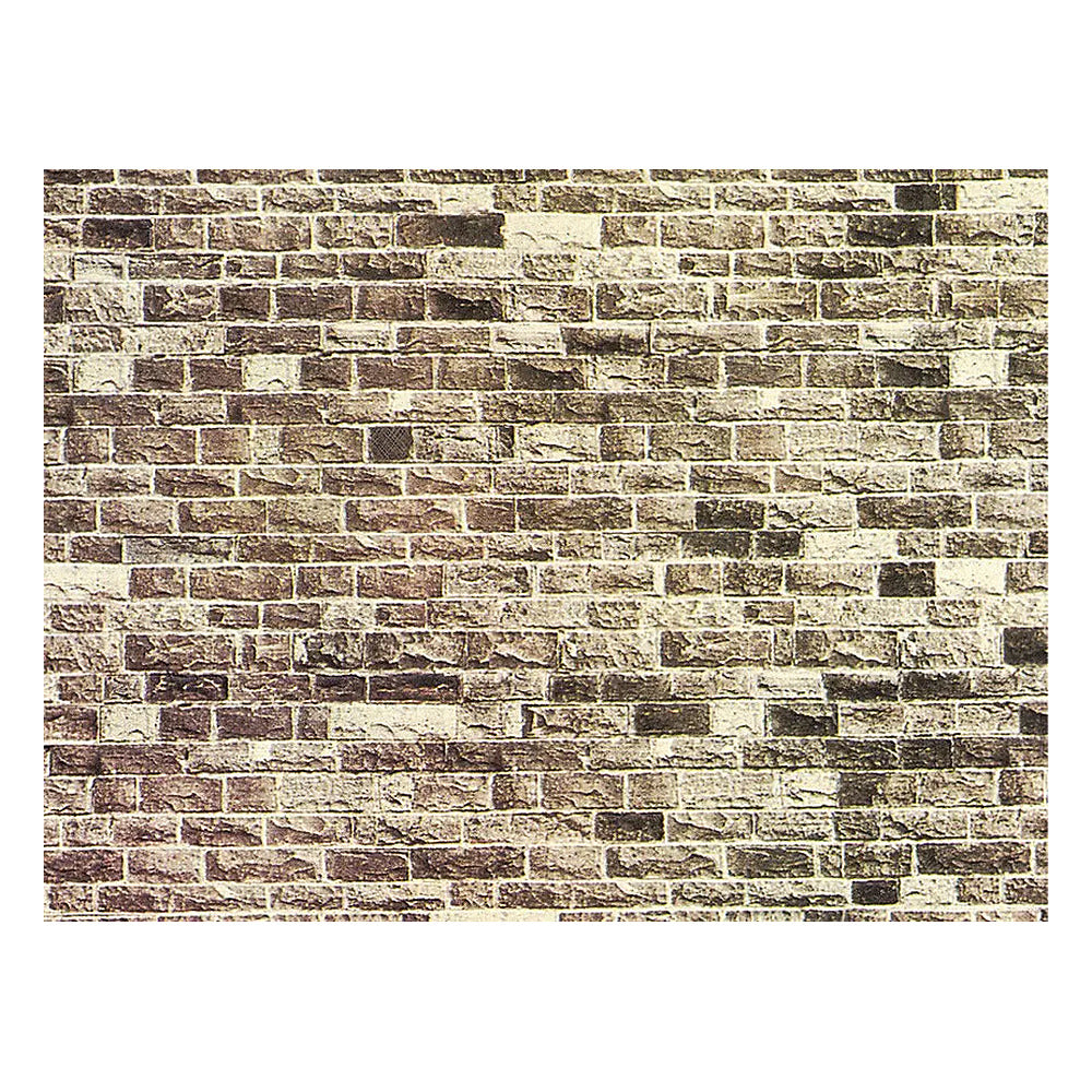 Noch 57720 HO Scale Building Material Cardboard Sheet -- Basalt