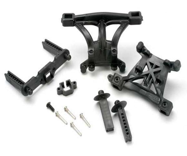 Traxxas 5314 Front/Rear Body Mounts w/Posts & Pins Revo Slayer Summit E-Revo