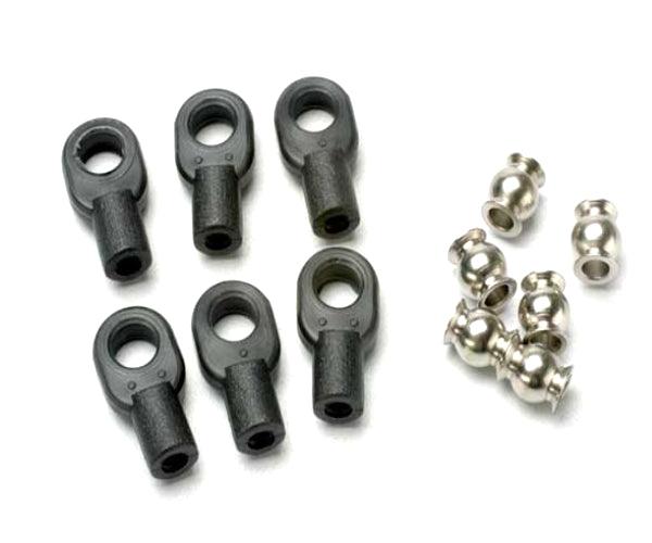 Traxxas 5349 Rod Ends (6) Small E-Revo E-Max Revo Summit Slayer