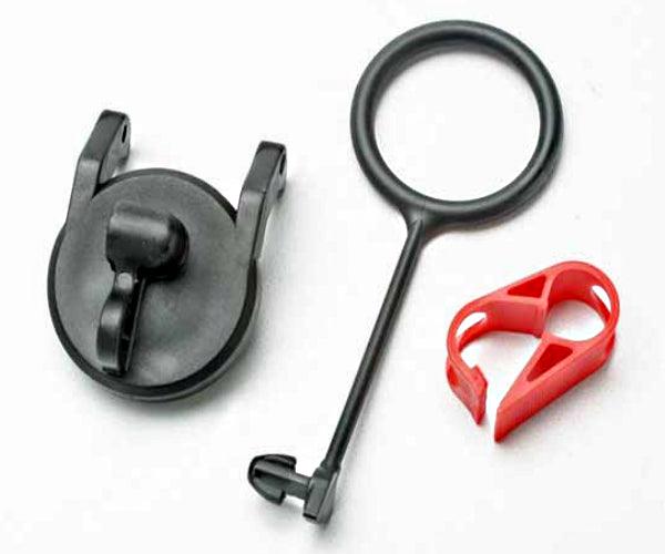 Traxxas 5367 Pull Ring Fuel Tank Cap & Shut Off Clamp Revo Slayer