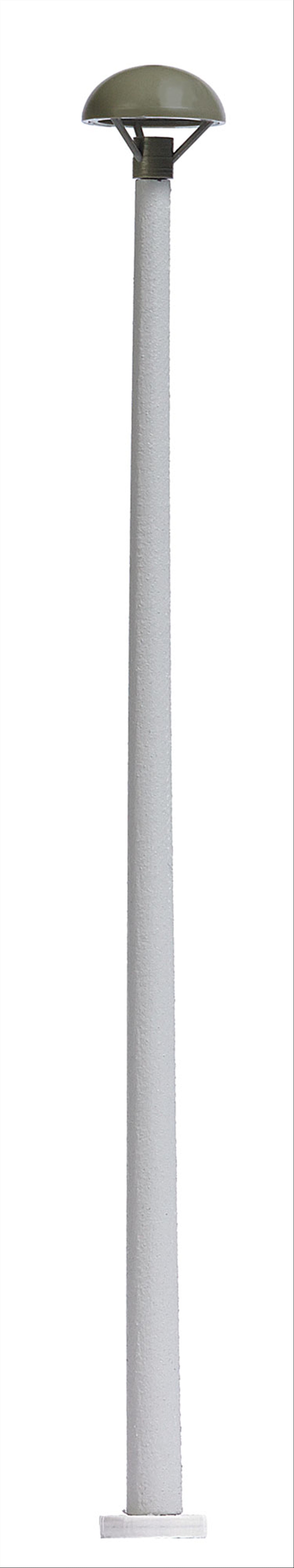 Busch 4113 HO Scale Mushroom-Top Platform Light, Concrete Mast
