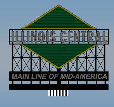 Miller Engineering 443052 HO/N Scale Illinois Central Billboard