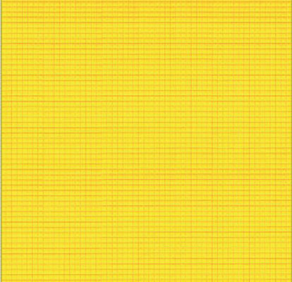 Preiser 19616 HO Scale Small Square Tile Wall Yellow 3-3/4 x 3-3/4"