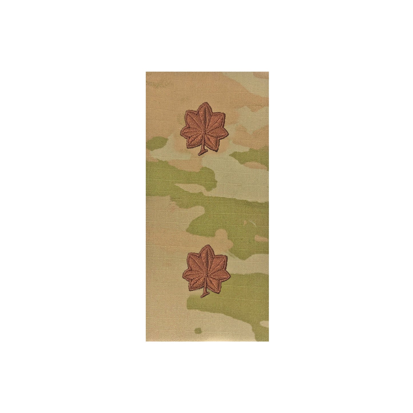 U.S. Air Force O4 Major OCP Spice Brown Sew-on Rank For Cap “Only”.