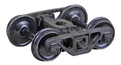 Kadee 582 HO Bettendorf Roller Bearing Caboose Truck/ 33" smooth back wheels