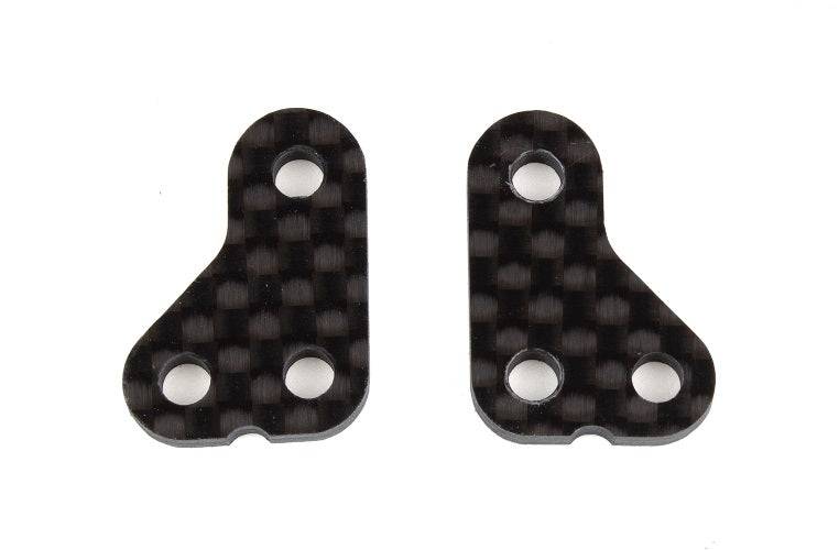 Associated 71144 RC10T6.2 Steering Arm +1mm Carbon Fiber