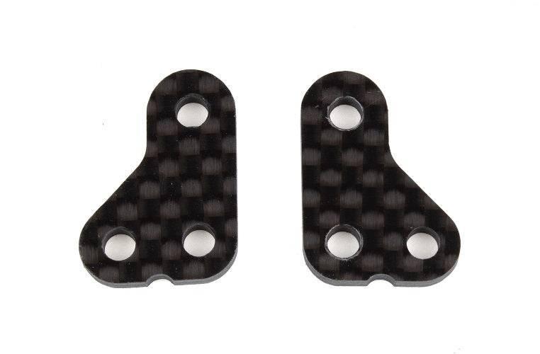Associated 71144 RC10T6.2 Steering Arm +1mm Carbon Fiber