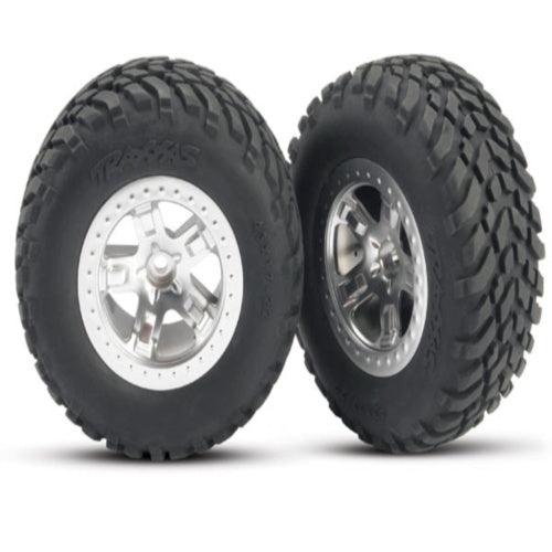 Traxxas 5873 Tires/Wheels Assembled Rear Slash Robbie Gordon (2)
