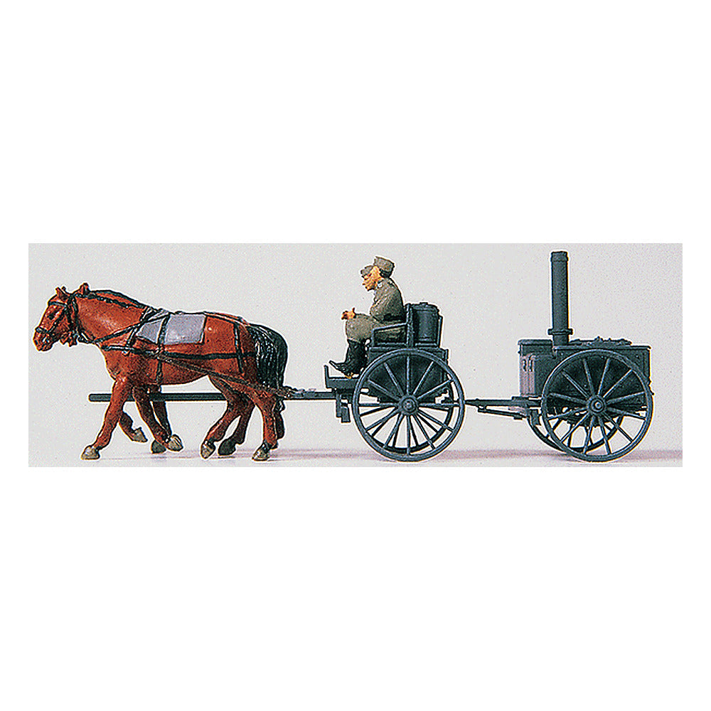 Preiser 16507 HO Scale Former German Army WWII - Horse-Drawn