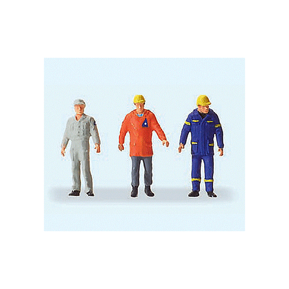 Preiser 28149 HO Scale Emergency Personnel 60 Years Technical