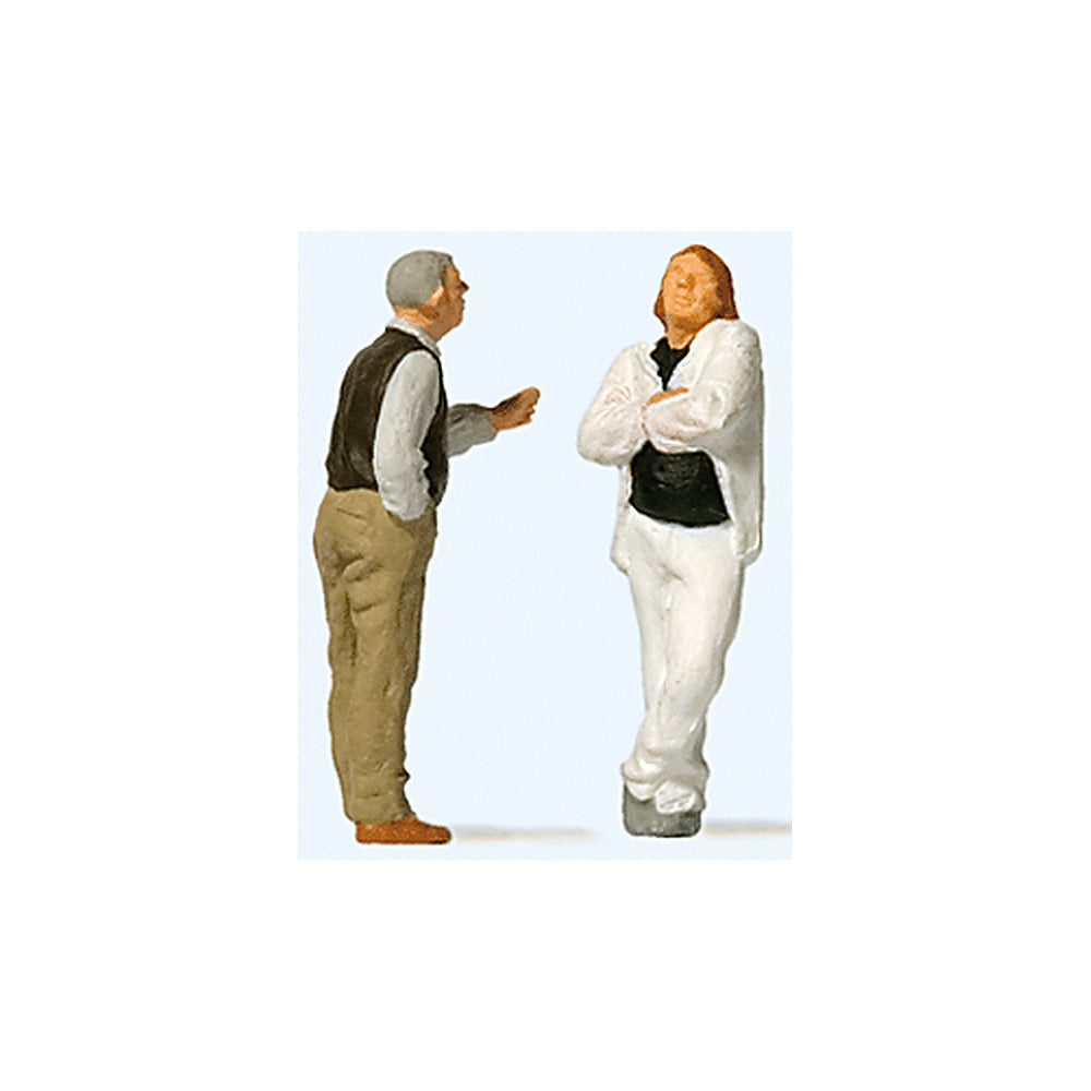 Preiser 28180 HO Scale Arguing Couple pkg(2)