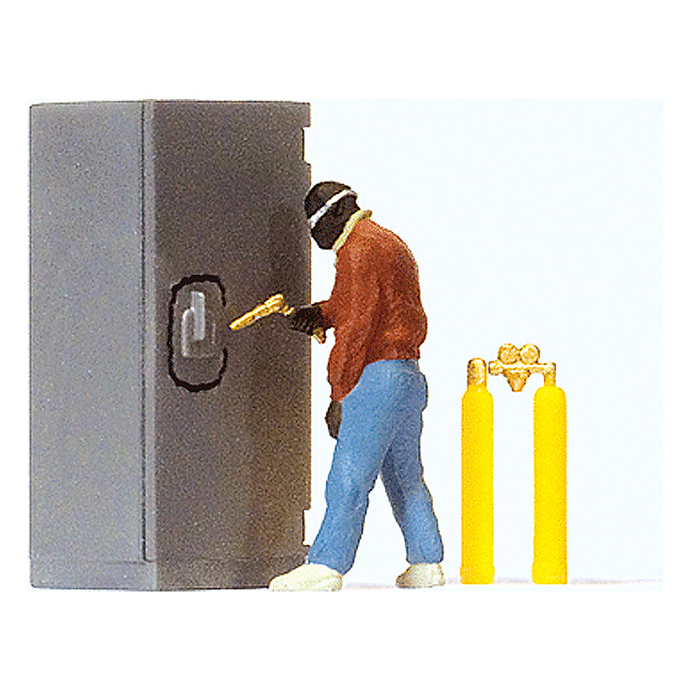 Preiser 29104 HO Scale Individual Figure Safecracker