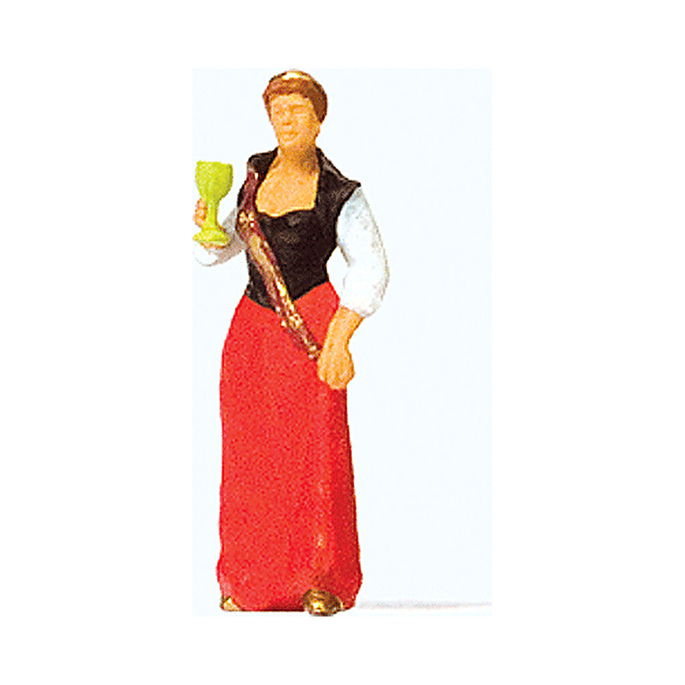 Preiser 29105 HO Scale Individual Figure Wine Queen