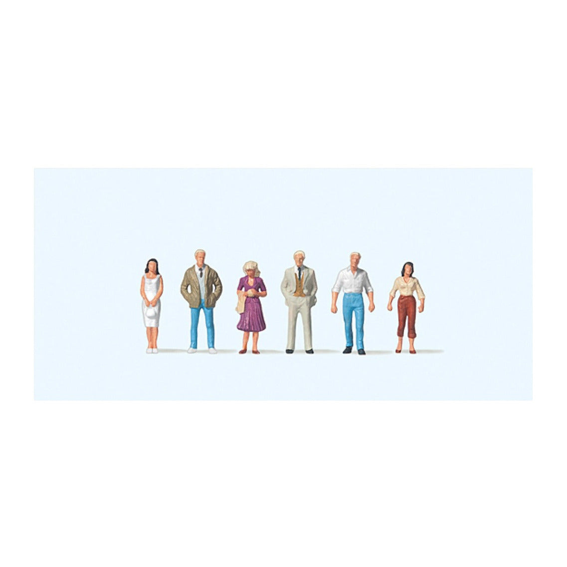 Preiser 75007 TT Scale Passers-By; 1:120 TT Scale