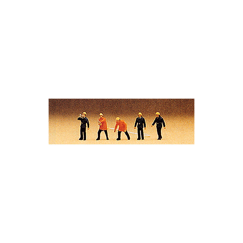 Preiser 79118 N Scale Firefighters Set #4