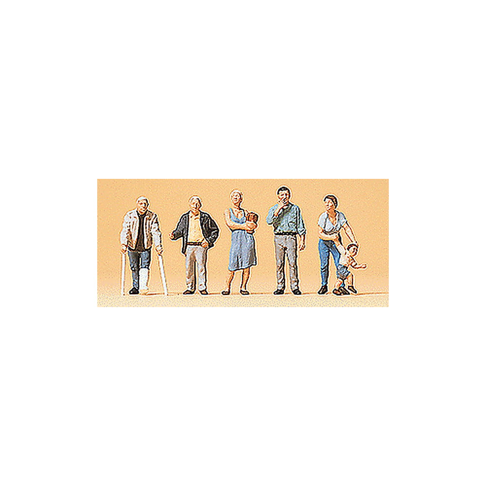 Preiser 79157 N Scale Pedestrians Passers-By #1