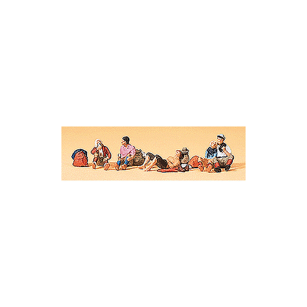 Preiser 79159 N Scale Pedestrians Resting Wanderers