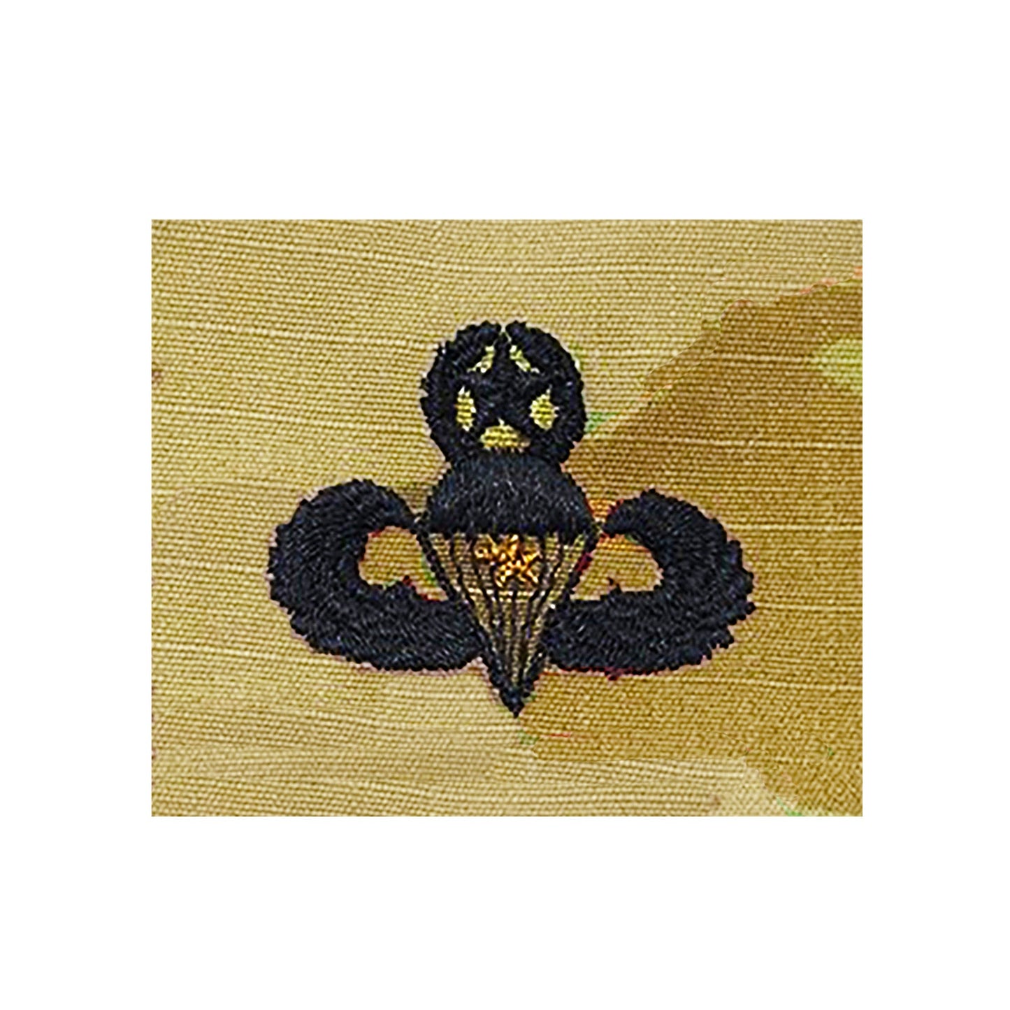 U.S. Army Combat Jump Wing 1AWD Master OCP Sew-on Badge