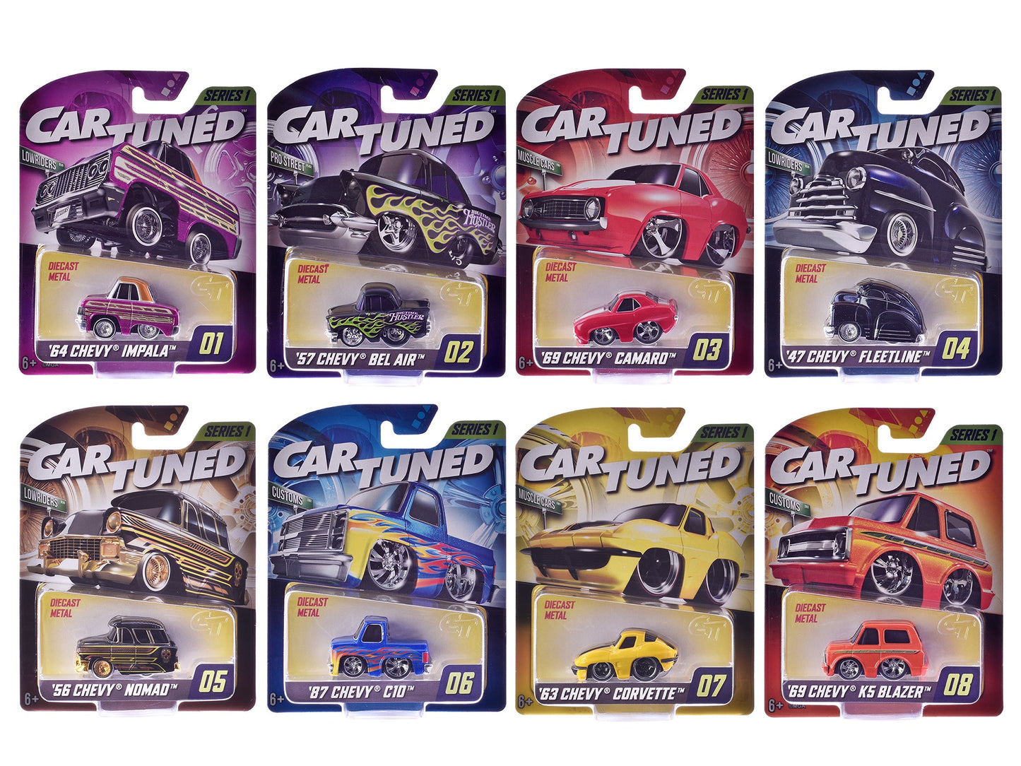 Mainline 2024 Series 1 Set of 8 Pieces Diecast Model Cars by CarTuned free shipping USA