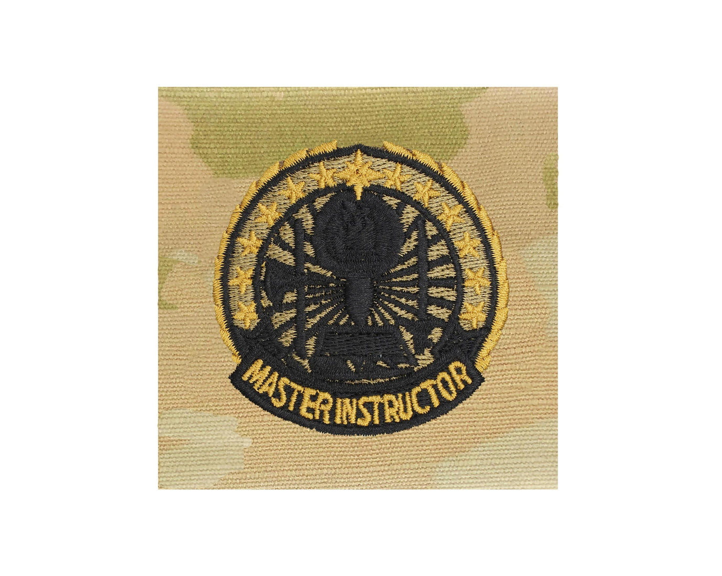 U.S. Army Instructor (Master) Badge OCP Sew-on Badge
