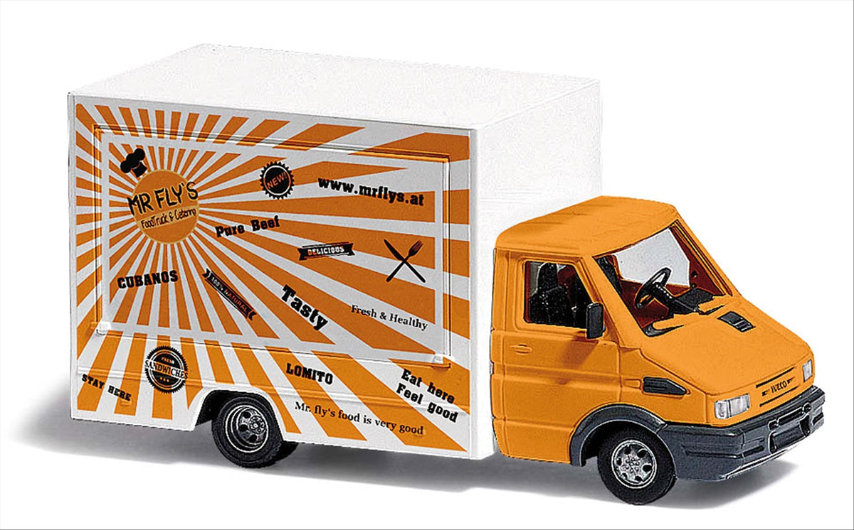 Busch 5429 HO Scale Sandwich Food Truck with LED Lights