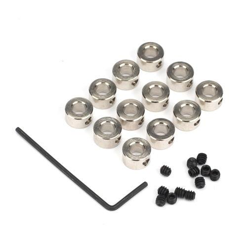 DuBro 599 Airplane Dura-Collars 3/16" Bulk (12)