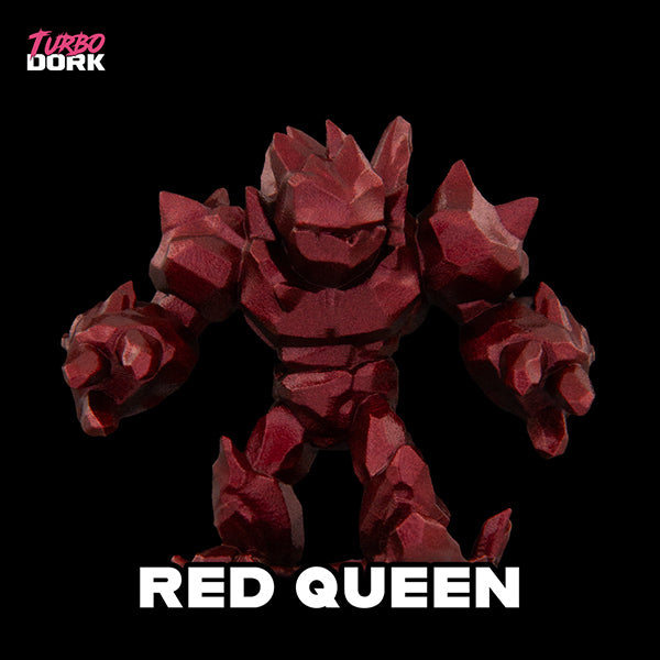 Turbo Dork: Metallic Acrylic Paint - Red Queen
