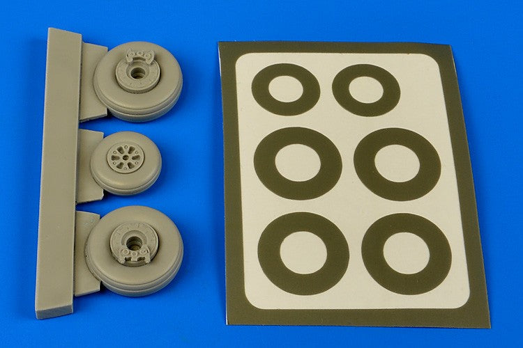 Aires 4614 1/48 OV1 Mohawk Wheels & Paint Masks For ROD