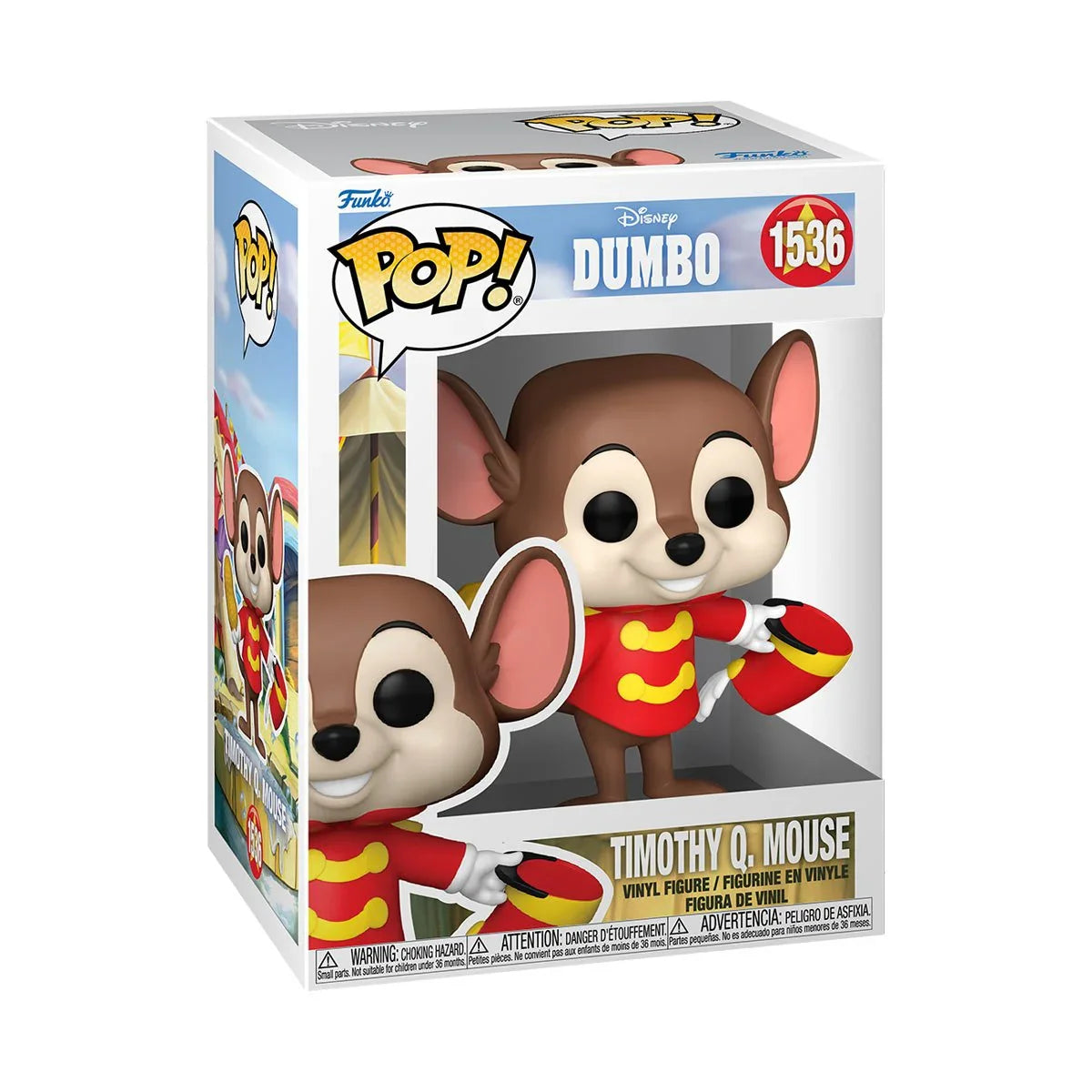 (PRE-ORDER) POP! Disney: Dumbo S3– Timothy Q.Mouse