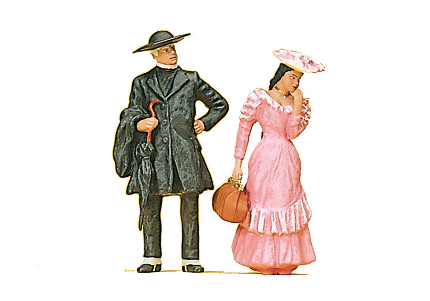 Preiser 45054 G Scale Pastor & Girl Figure Set