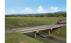 Walthers Cornerstone 933-4592 HO Long-Span Concrete Bridge Kit