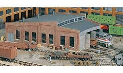 Walthers Cornerstone 933-3041 HO Three-Stall Roundhouse Kit