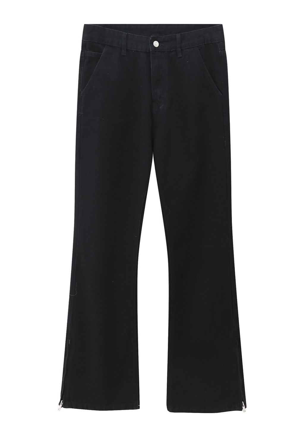 Mid Rise Jeans with Pockets