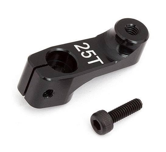 Associated 1370 Aluminum Clamping Servo Horn 25T, 15.5 mm RC10B6 /4 RC10B64D