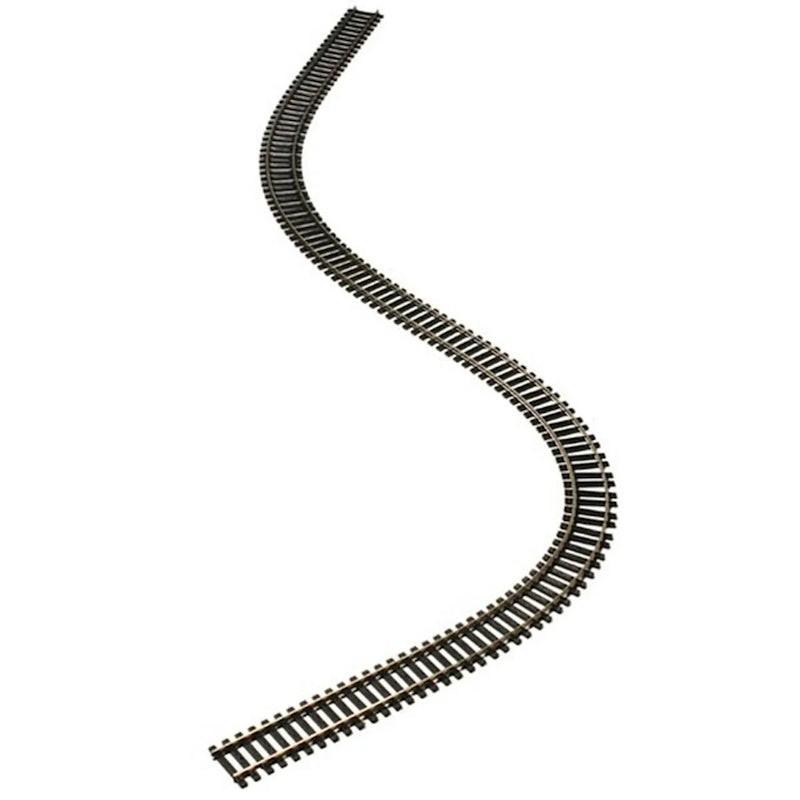 New Atlas N Scale Code 55 (25 Pcs) 30″ Flex Track w/Brown Ties