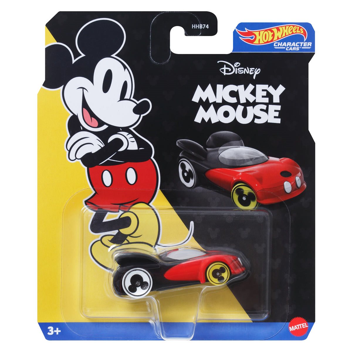 Disney Hot Wheels Character Car 2024 Mickey Mouse