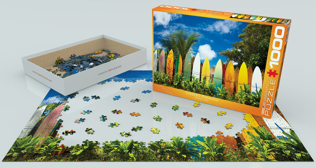 Puzzle: Scenic Photography - Surfer's Paradise Hawaii