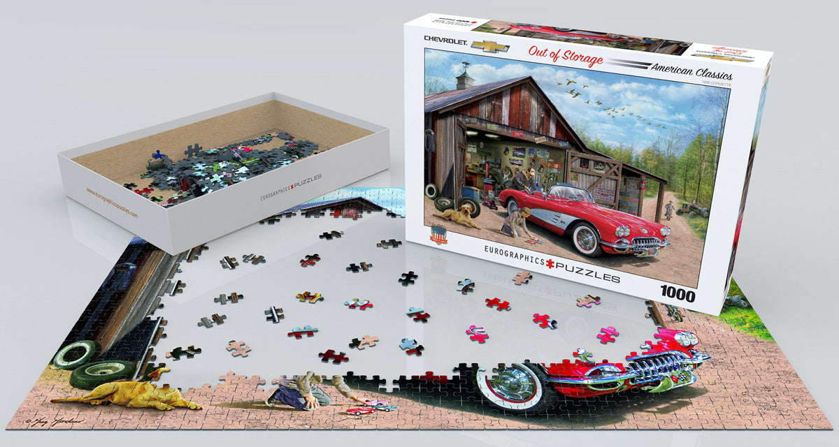 Puzzle: American Car Classics - Out of Storage