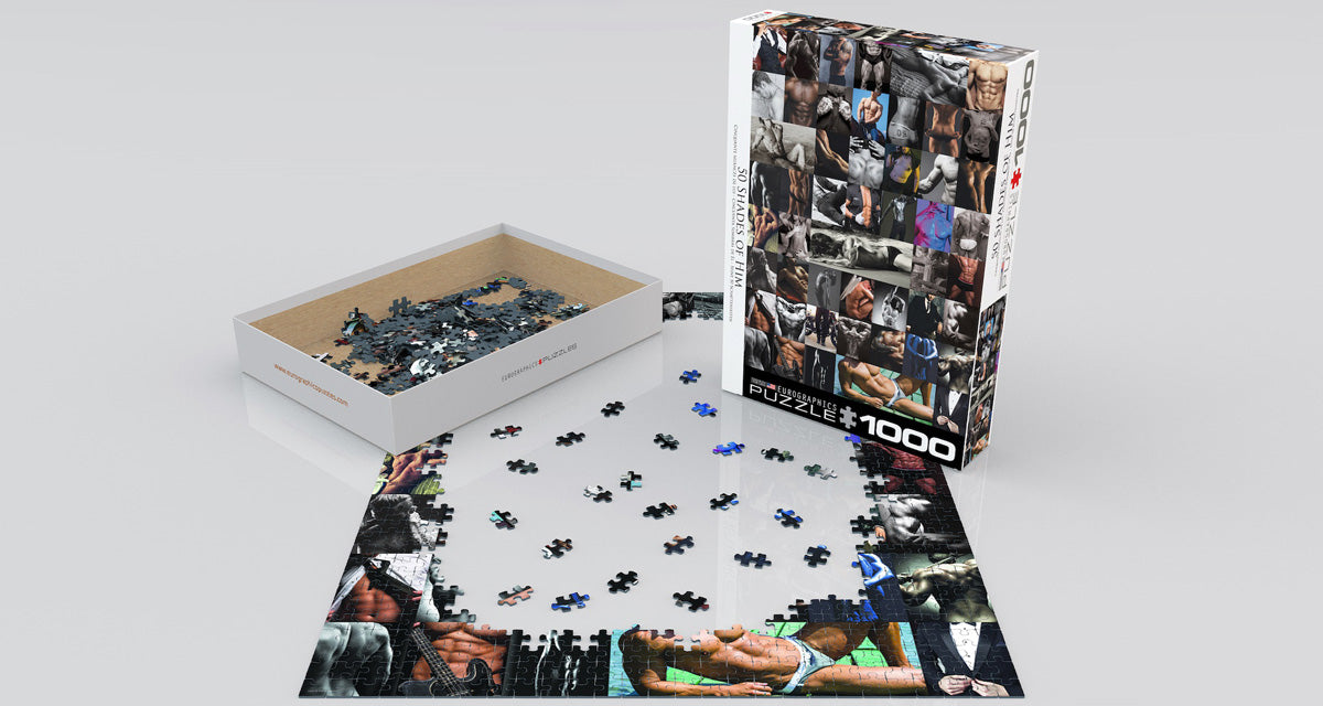 Puzzle: Iconic Photography - 50 Shades of Him