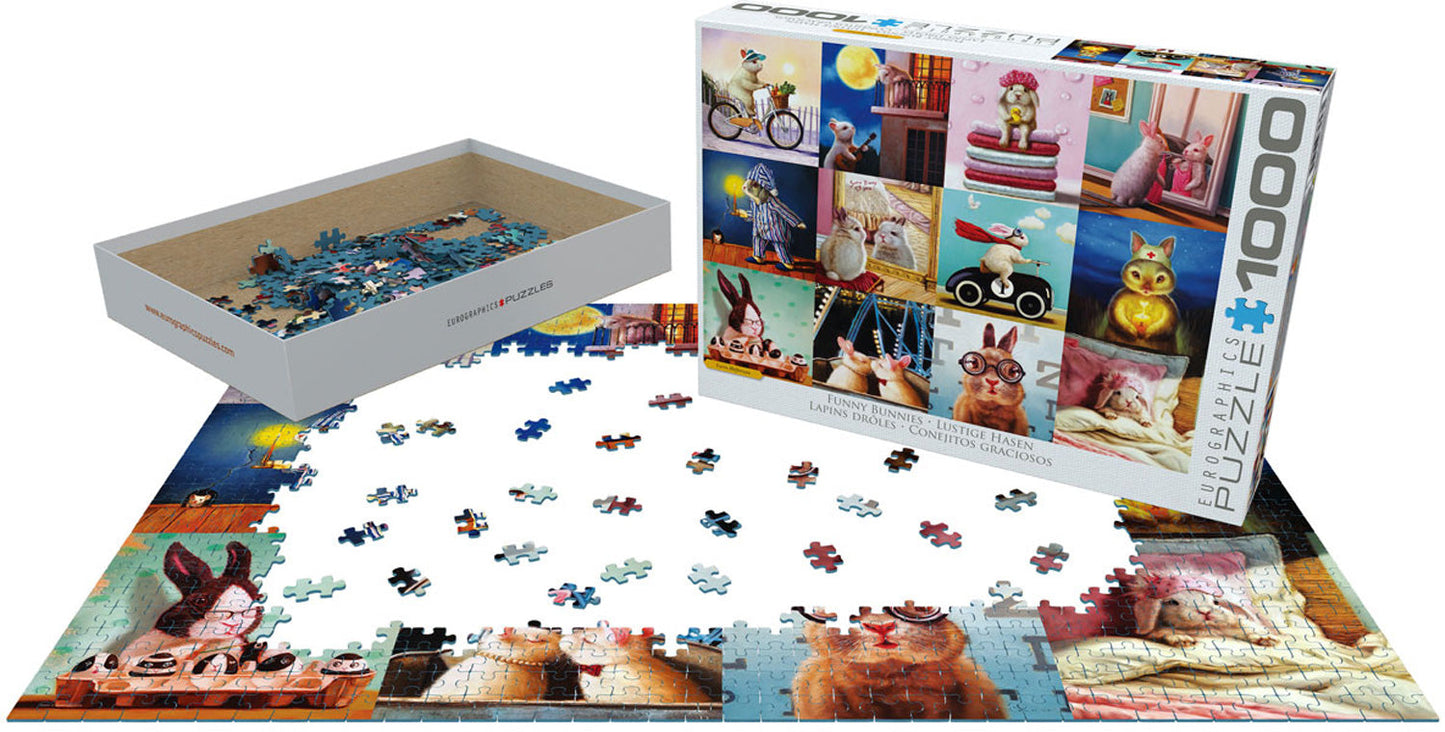 Puzzle: Artist Series - Funny Bunnies